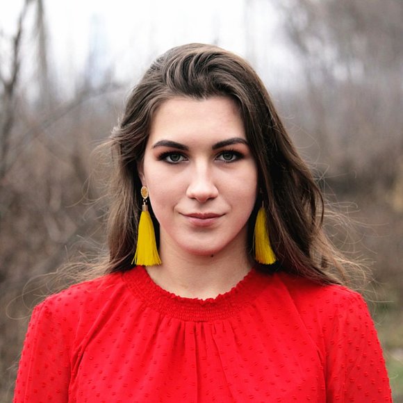 Yellow Bohemian Tassel Earrings - Picture 4 of 4